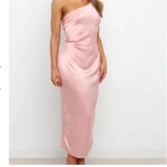 Petal Pup Dresses Petal And Pup Tienna One Shoulder Open